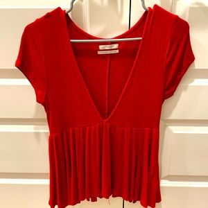 Urban Outfitters Red Top